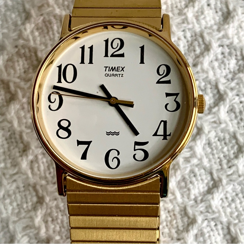 Timex Gold-Tone Watch- Never Used, New Battery